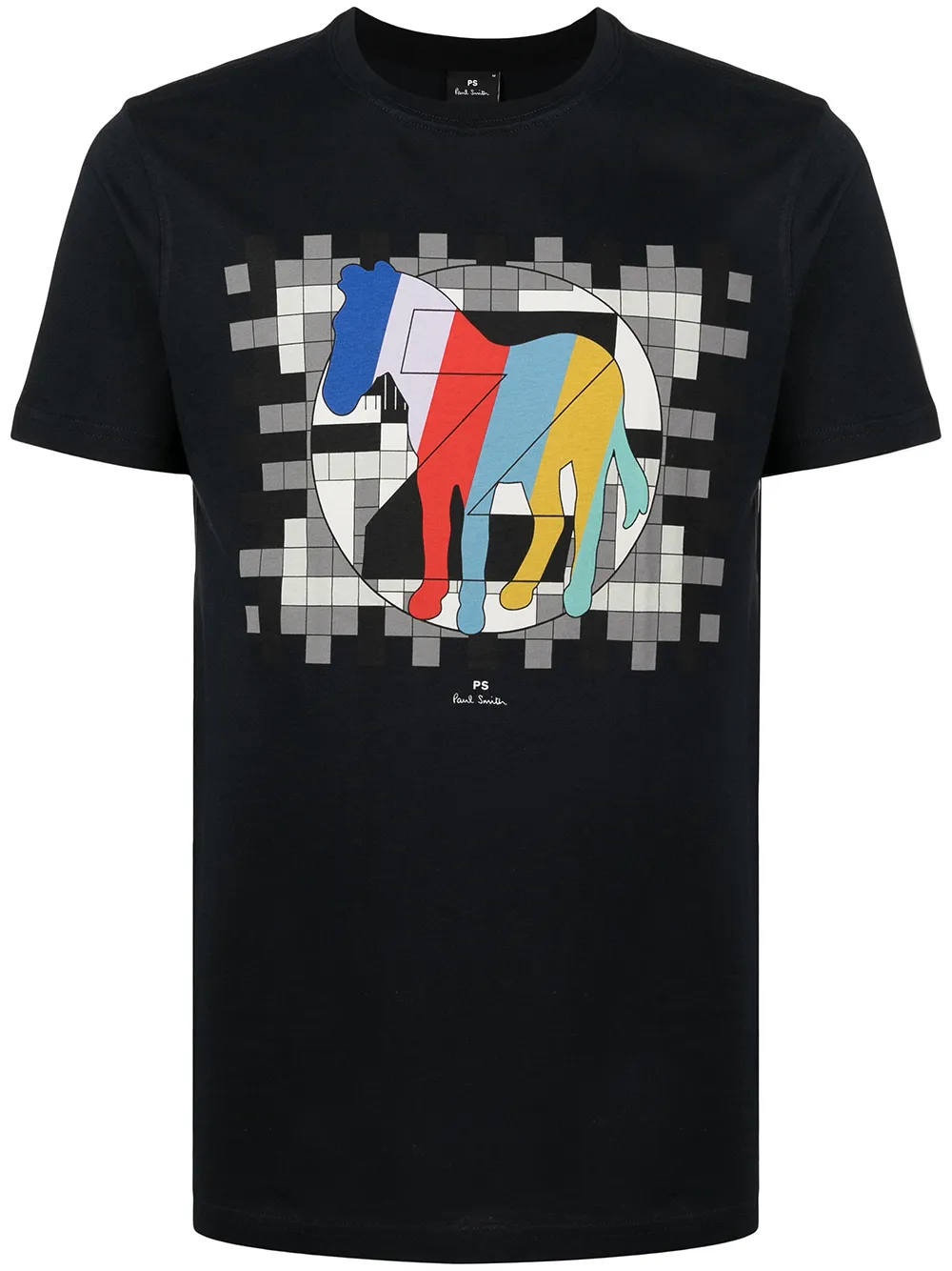 

PS Paul Smith playera con estampado gráfico - Azul