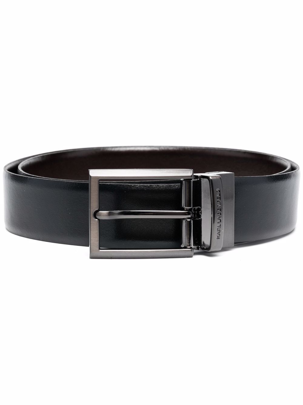 Karl Lagerfeld Leather Buckle Belt - Farfetch