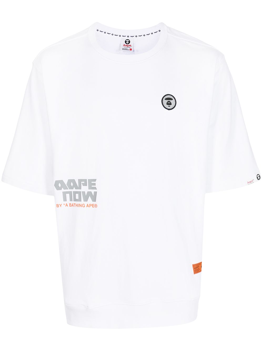 фото Aape by *a bathing ape® футболка с логотипом