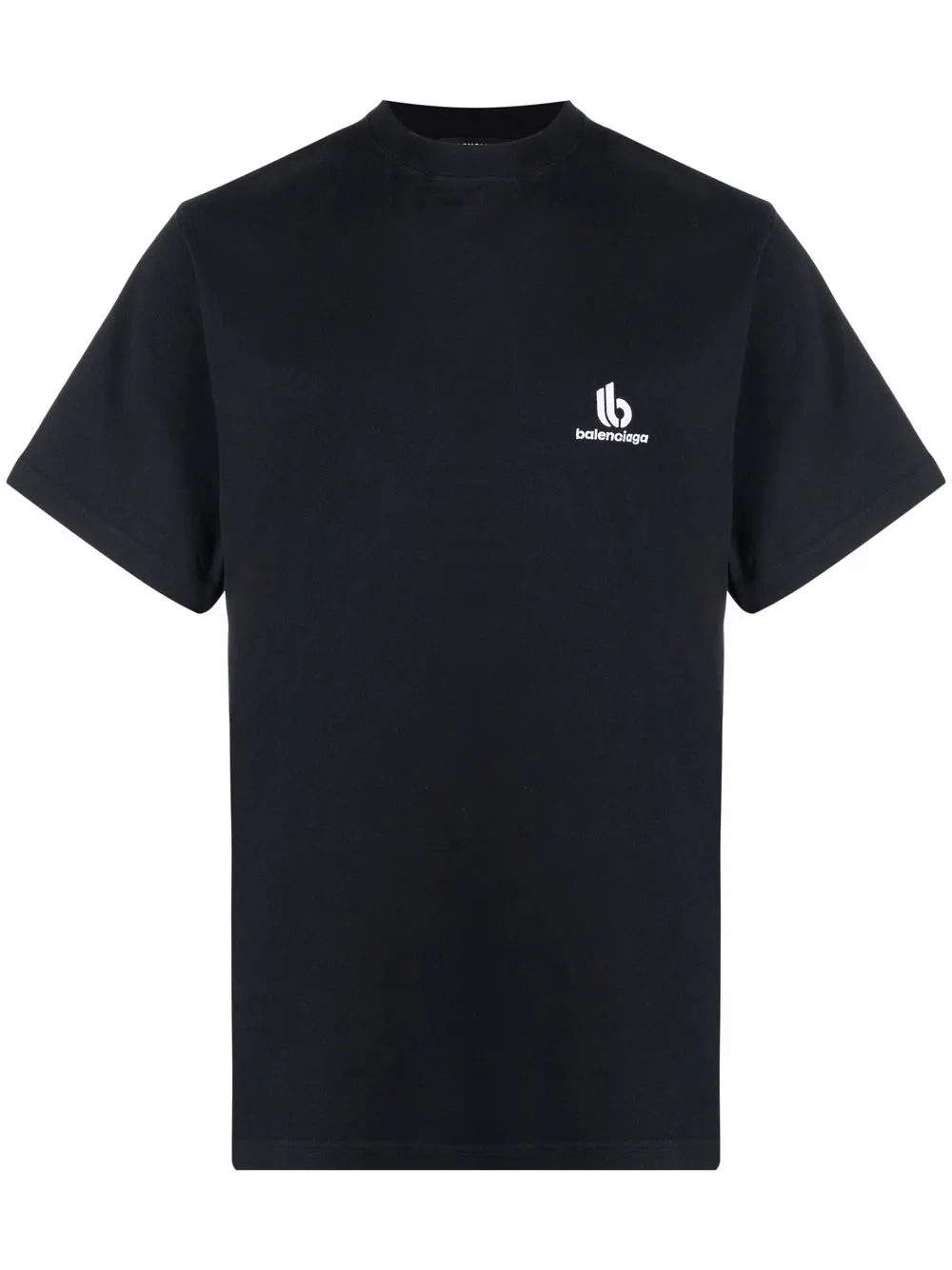 logo-embroidered T-shirt