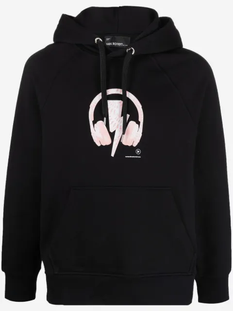 Neil Barrett D.J. Bolt Hoodie