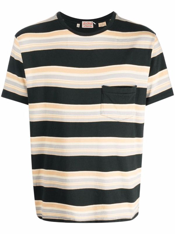 Levi's: Made Crafted stripe-print T-shirt - Farfetch