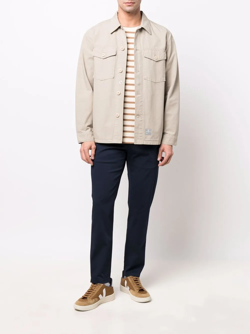 Department 5 Chino mit Logo-Patch | Chinos | Image 2