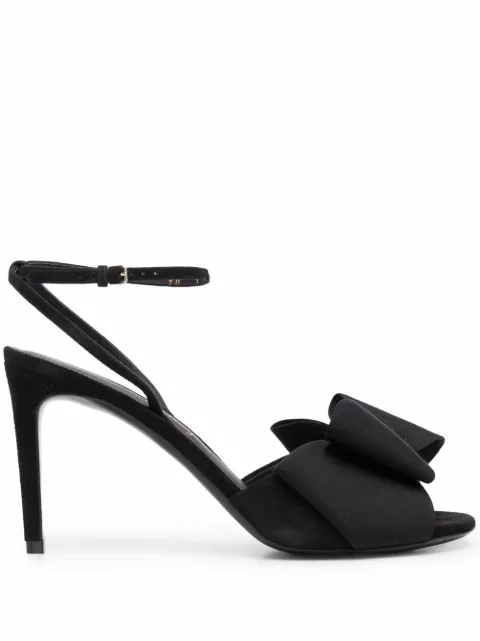 Ferragamo 95mm Vara-bow detail sandals