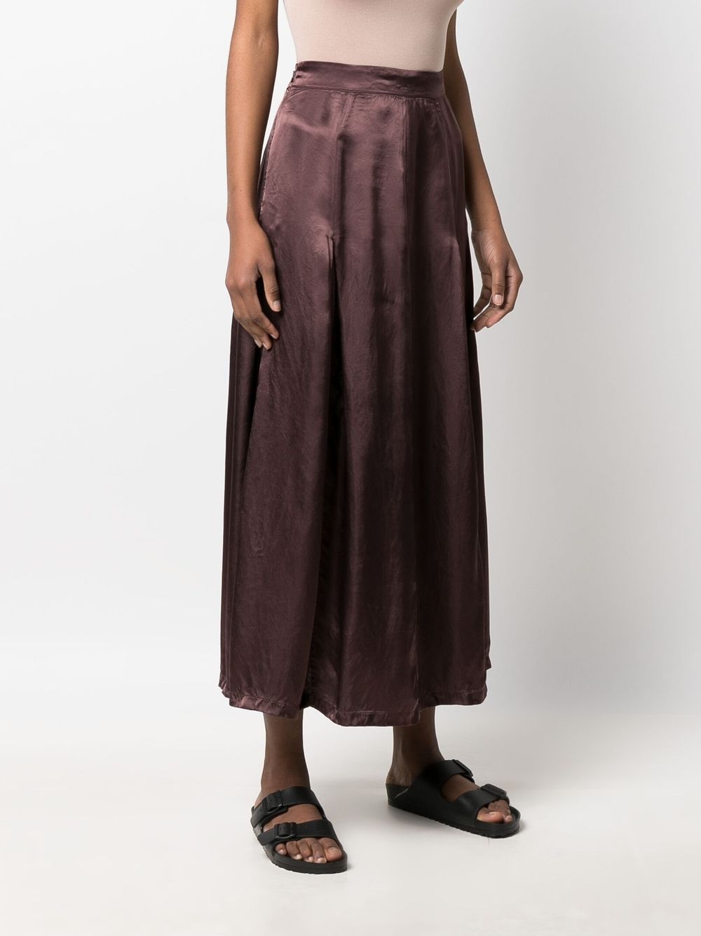 фото Aspesi драпированная юбка с завышенной талией