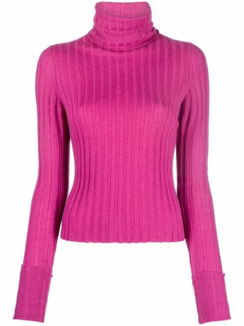Chanel Pre-Owned 2004 ribbed knit cashmere jumper