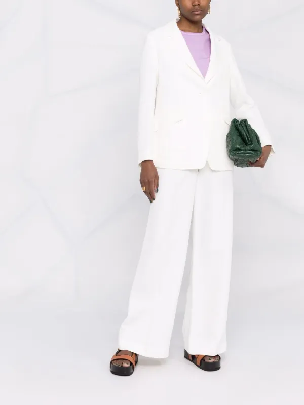 Shop P.A.R.O.S.H. single-breasted button-front blazer with Express Delivery  - FARFETCH