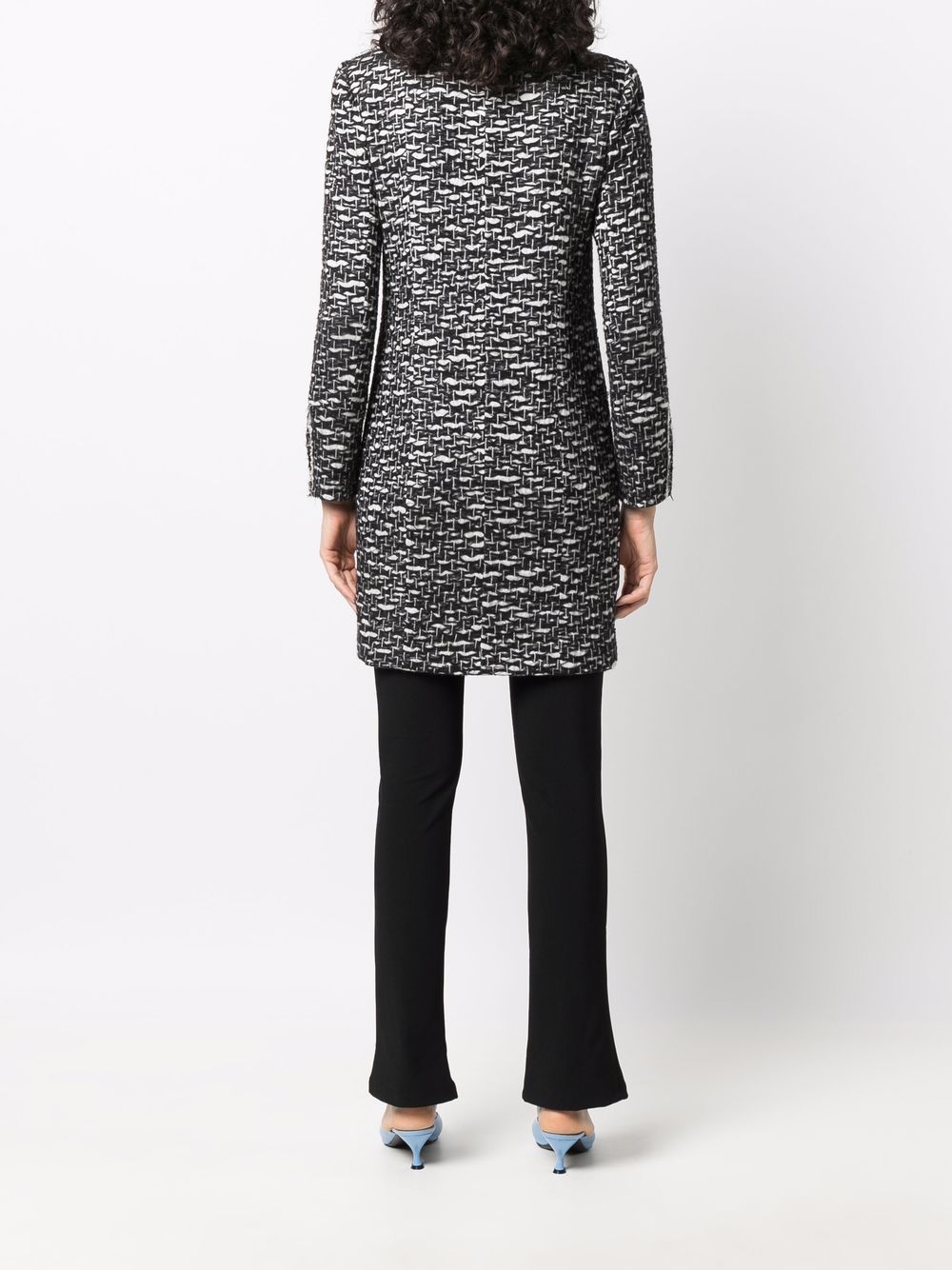 CHANEL 2010 boucle zip-up jacket Women