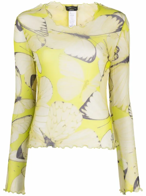 butterfly top long sleeve