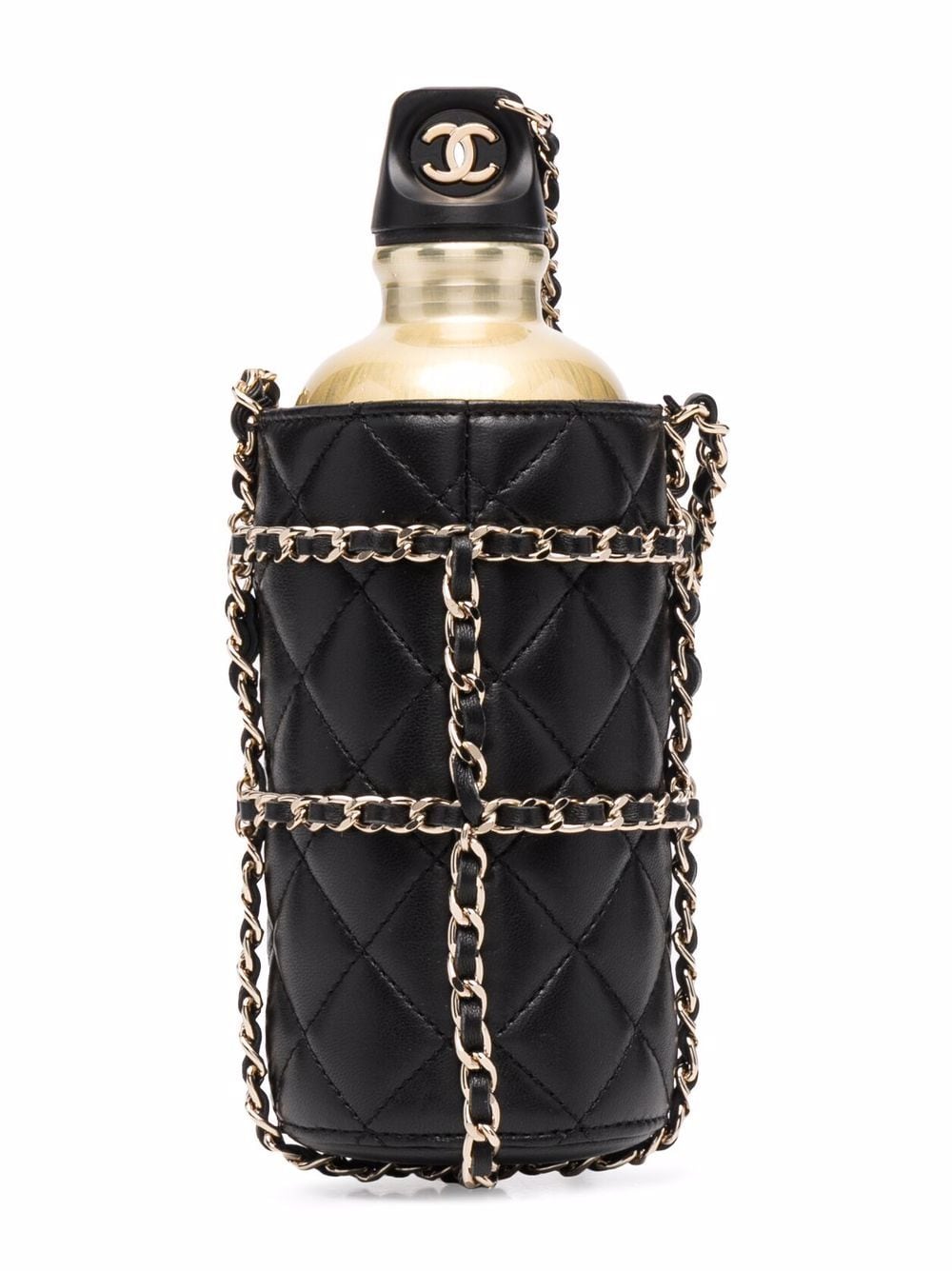 CHANEL Pre-Owned 2019 diamond-quilted Water Bottle - Farfetch