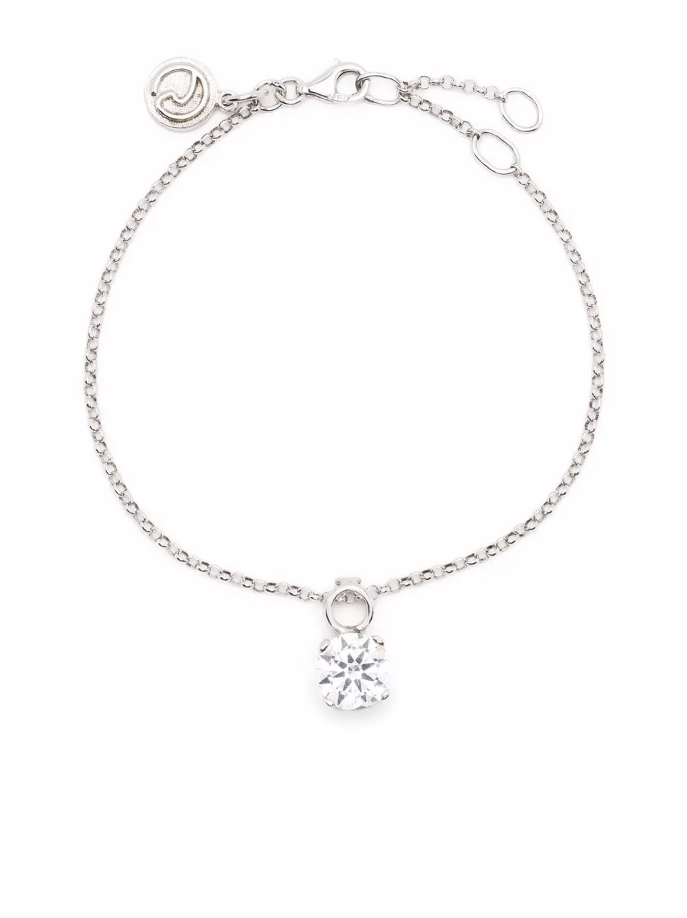 

CISCO ROMERO cubic zirconia-embellished charm bracelet - Silver