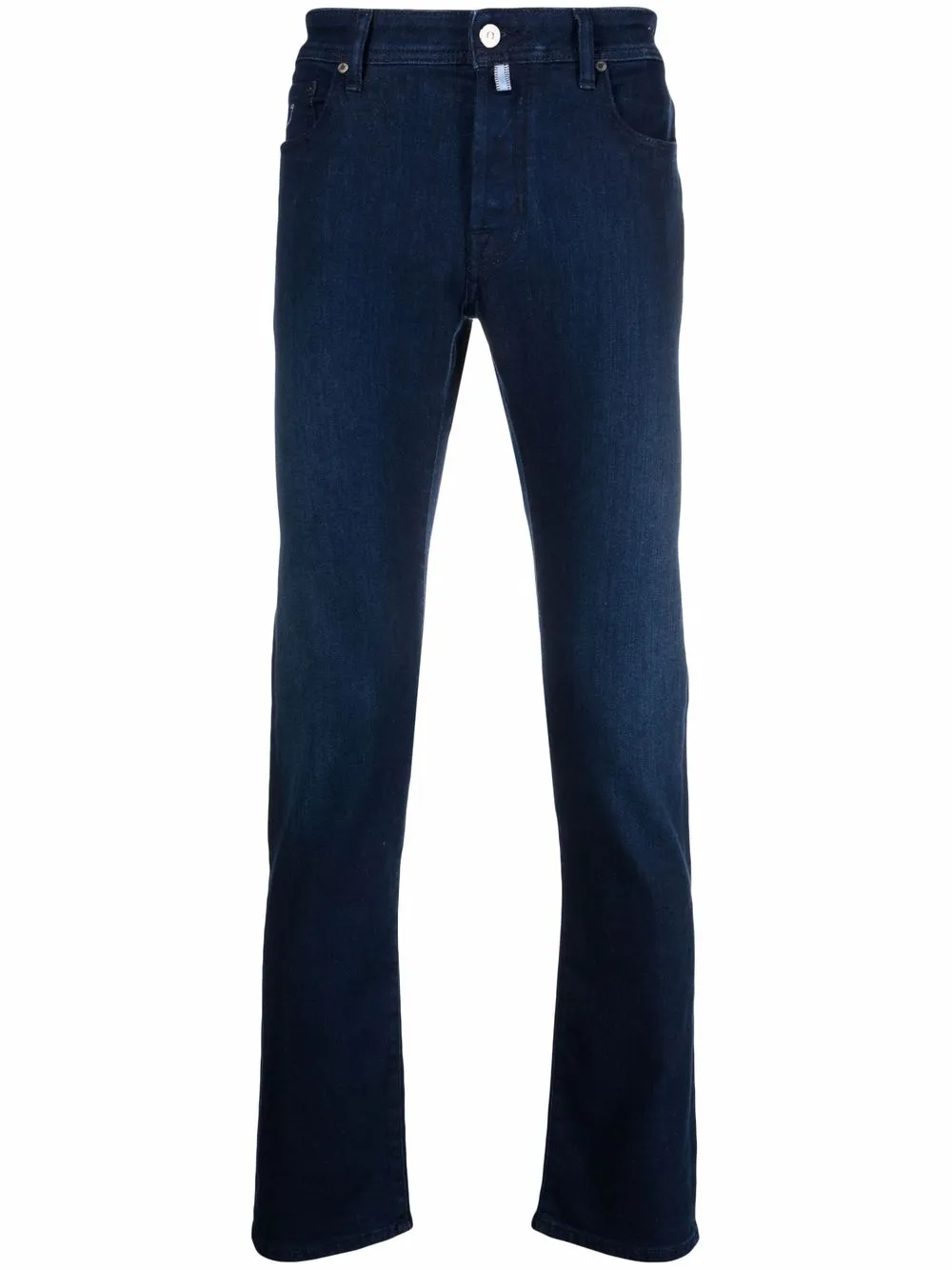 

Jacob Cohen jeans slim con parche del logo - Azul