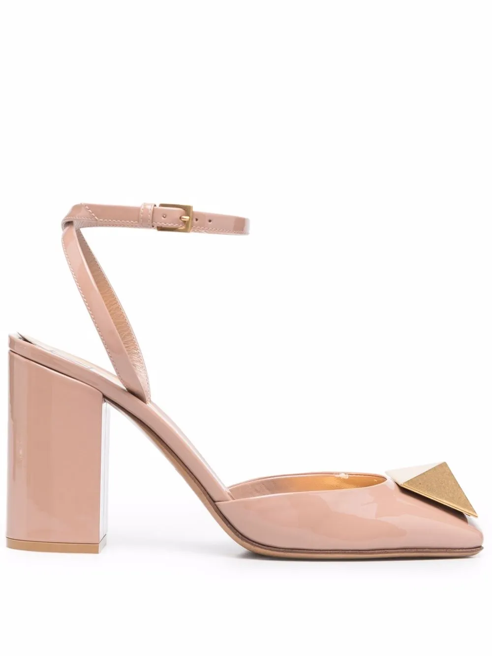 roman stud solo ankle strap sandals