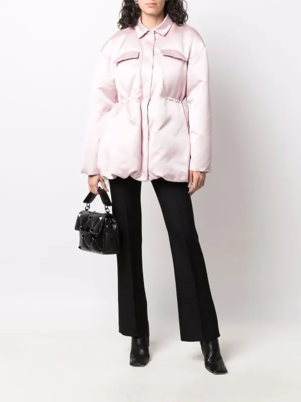 Giambattista Valli satin-finish flap-pocket Jacket - Farfetch