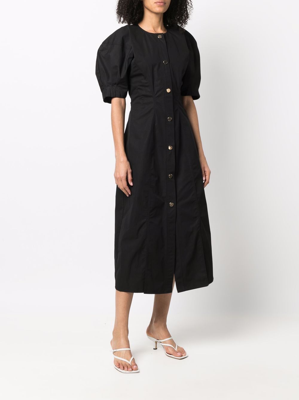 фото Colville short puff-sleeve midi dress