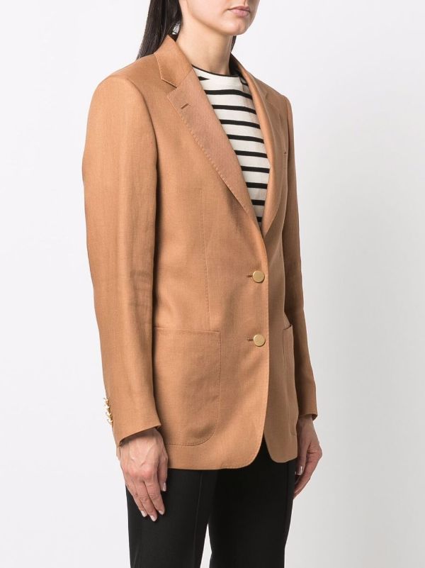 Shop Tagliatore Felicia single-breasted jacket with Express 