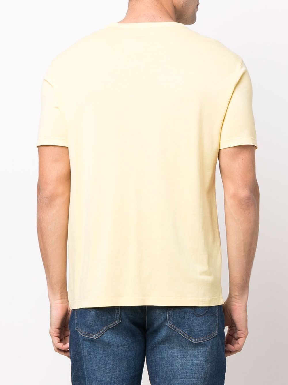 фото Officine generale pocket-detail cotton t-shirt