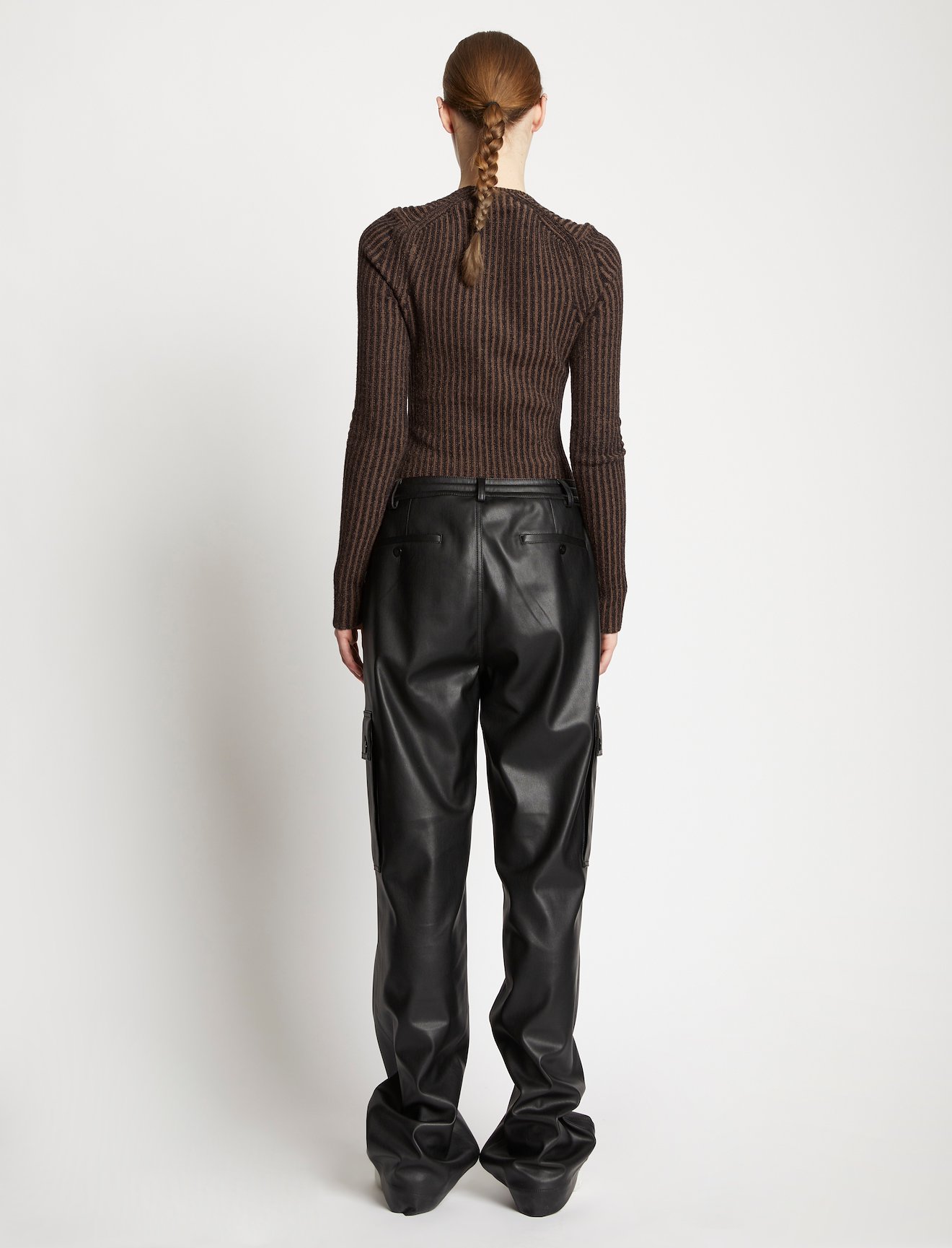 Plaited Rib Scoop Neck Sweater #3
