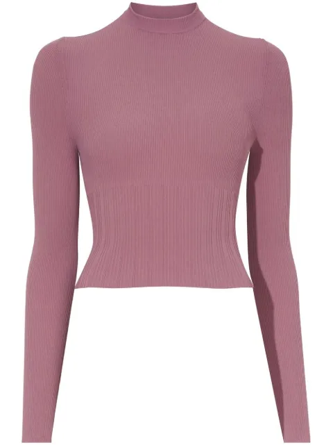 Proenza Schouler White Label cut-out detail knitted top