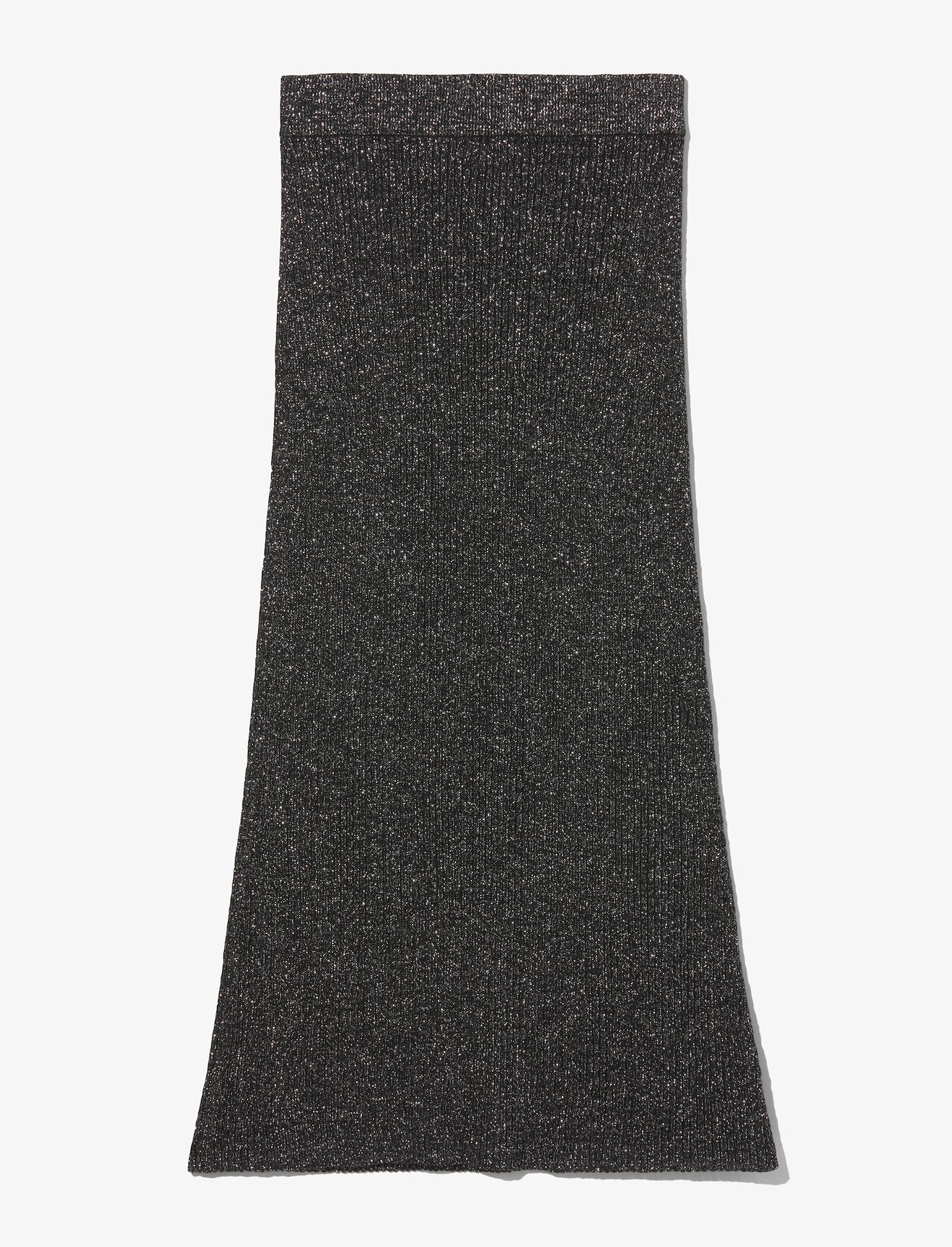 Lurex Rib Knit Skirt #4