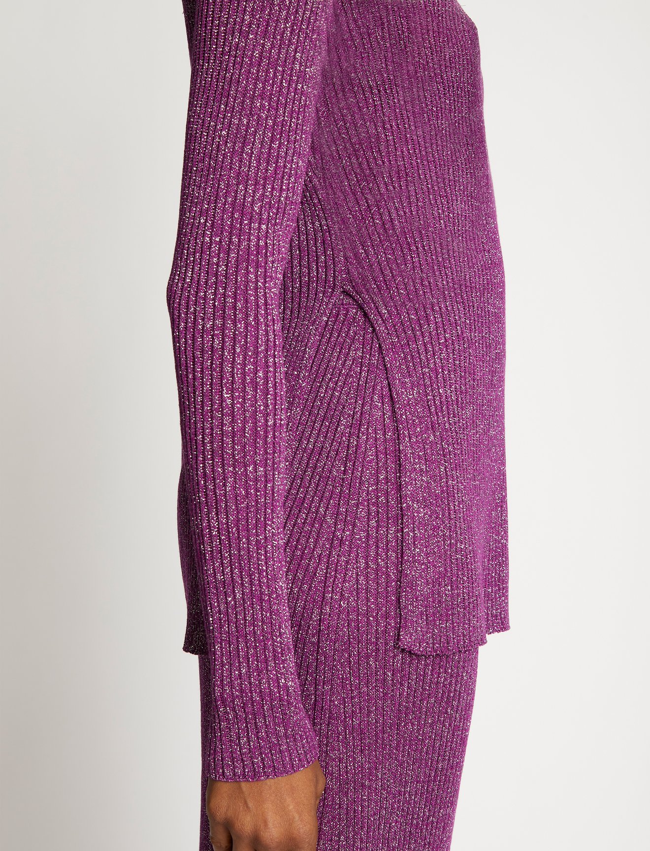Lurex Crewneck Sweater #4