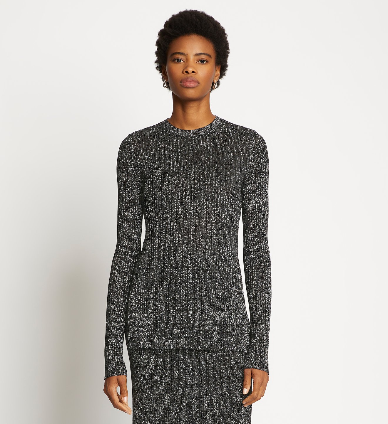 Lurex Crewneck Sweater