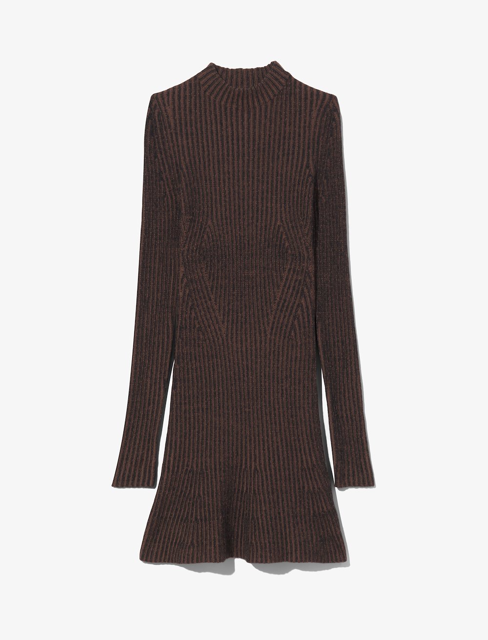 Plaited Rib Sweater Dress