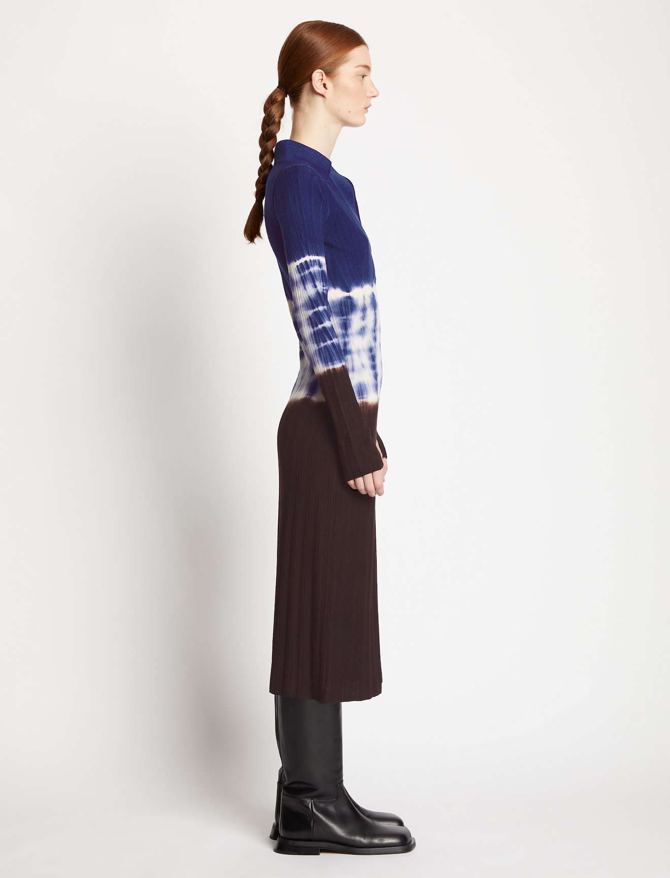 Dip Dye Knit Dress #1