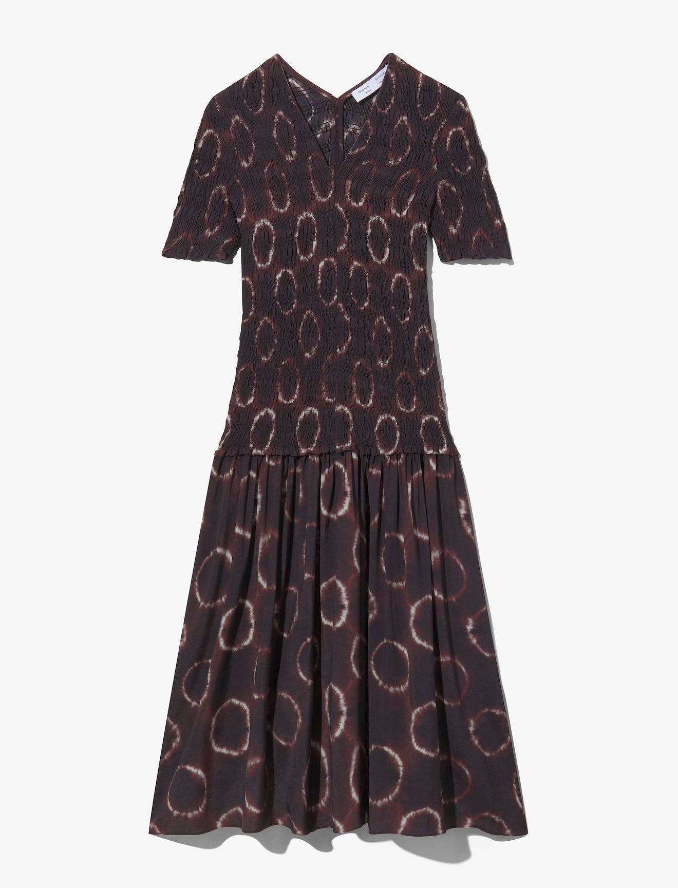Tie Dye Smocked Dress #4