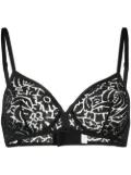 ERES floral lace-detail bra - Black