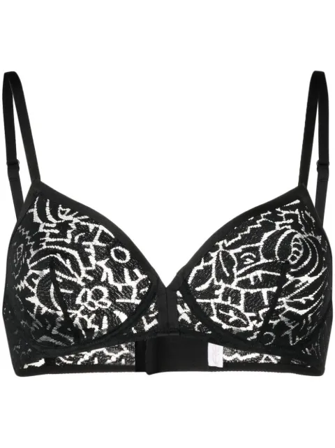 ERES floral lace-detail bra