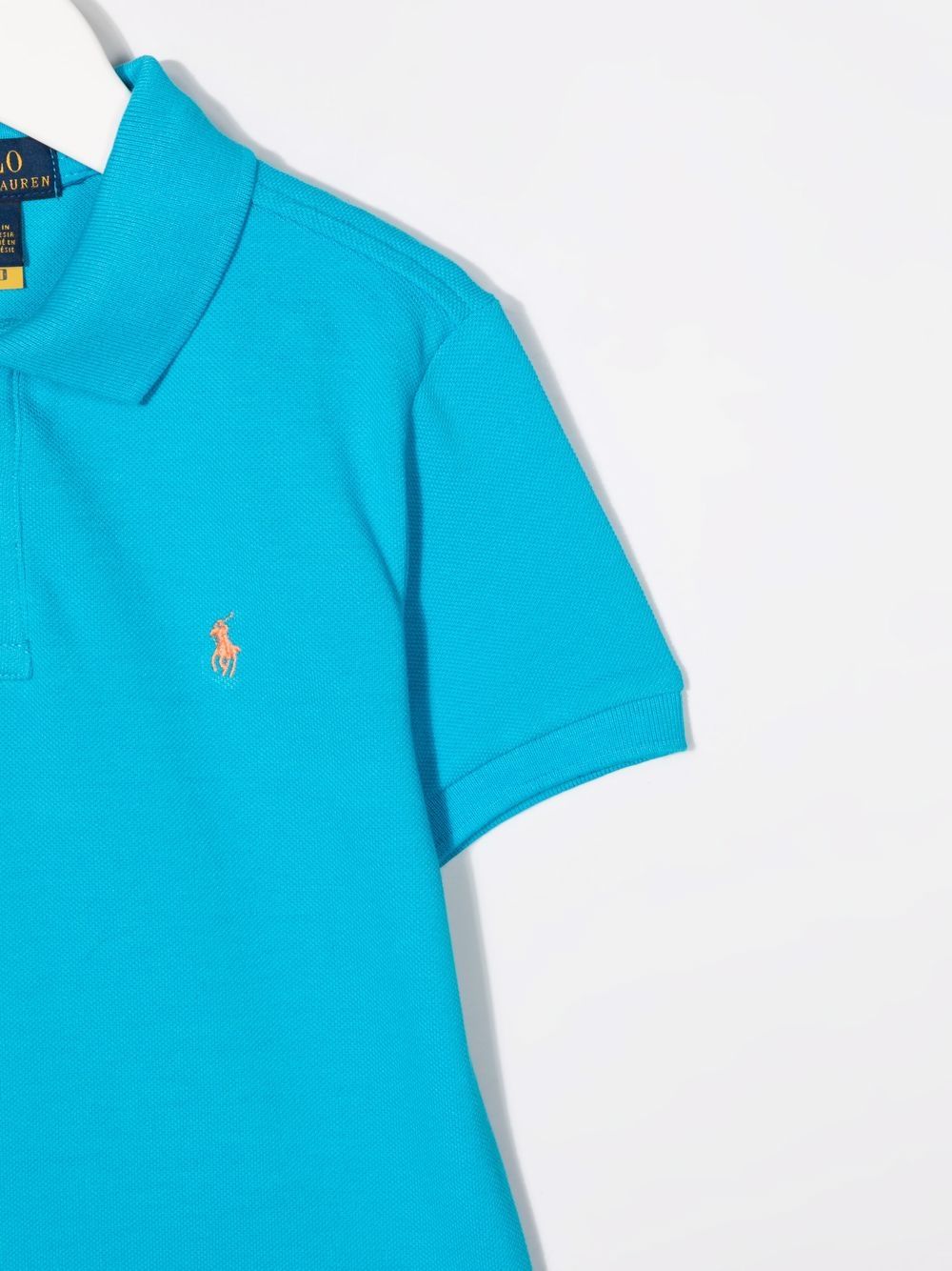 фото Ralph lauren kids рубашка поло с вышивкой polo pony