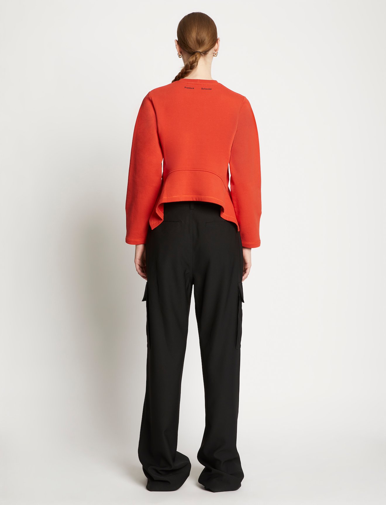 Ruffled Hem Sweatshirt #3