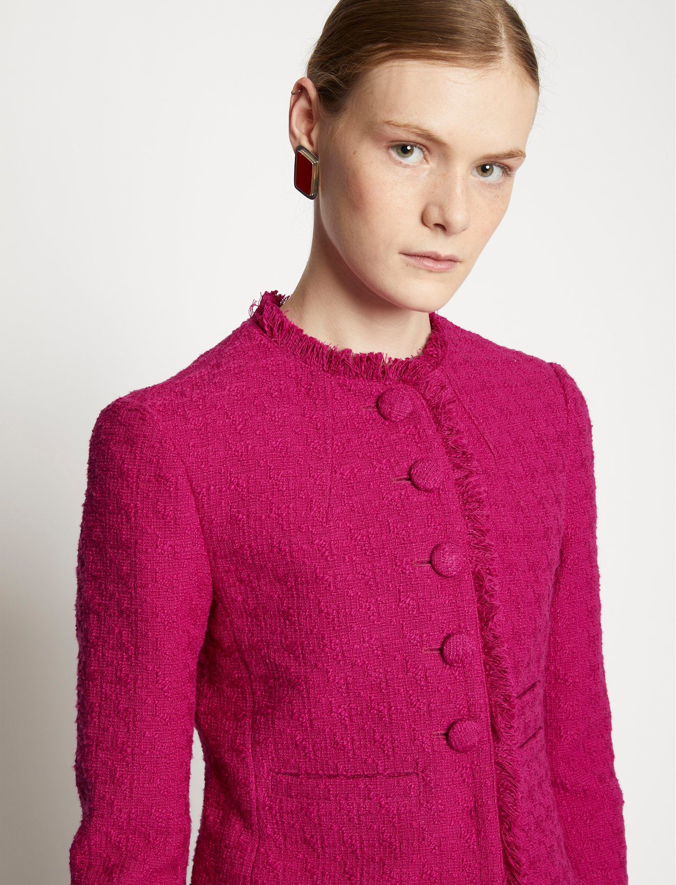Cropped Tweed Jacket #4