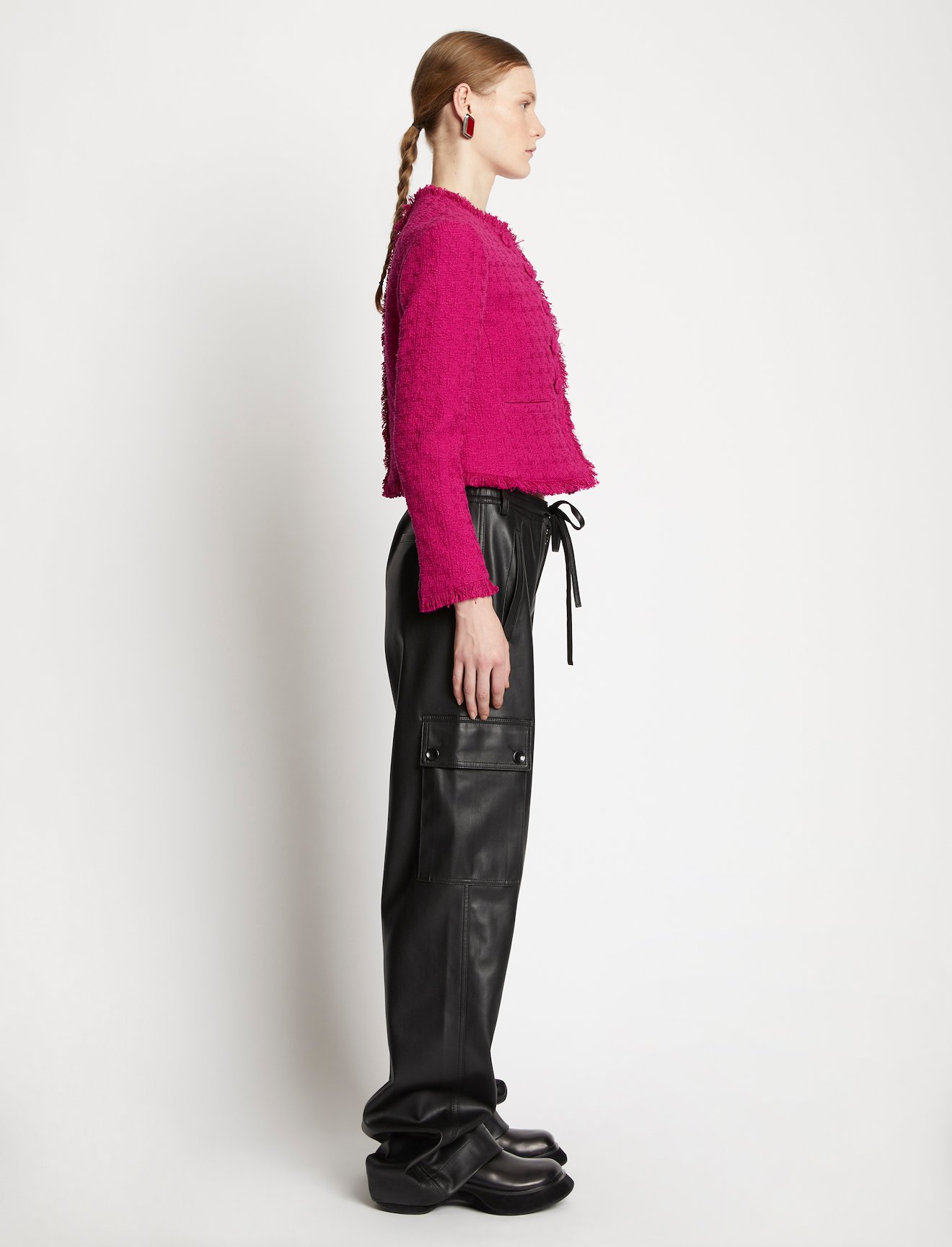 Cropped Tweed Jacket #2