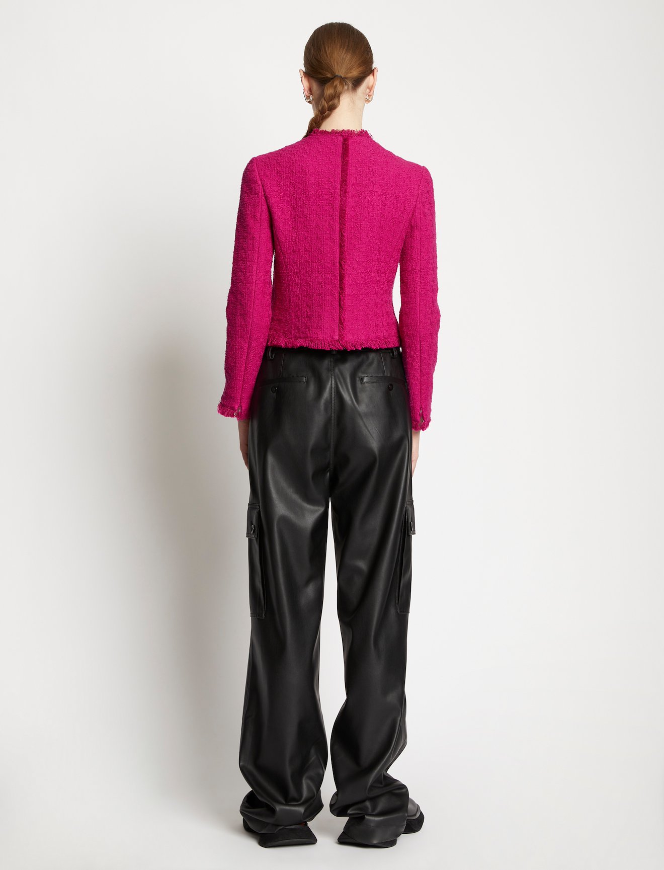 Cropped Tweed Jacket #3