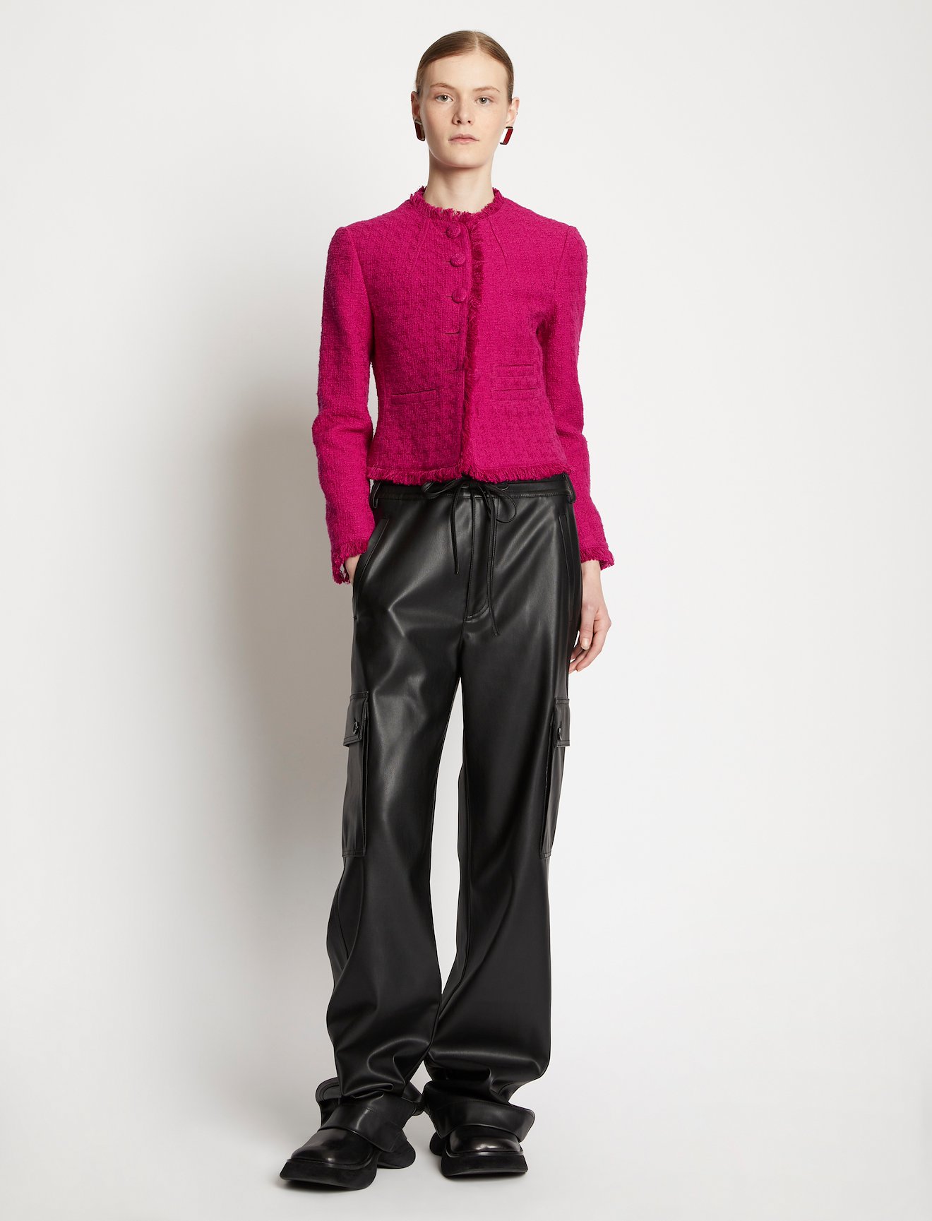 Cropped Tweed Jacket #1