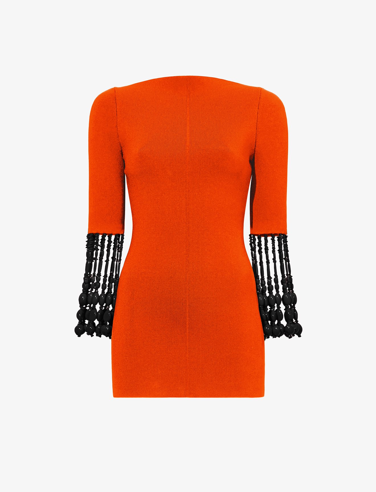 Compact Viscose Knit Beaded Top #5
