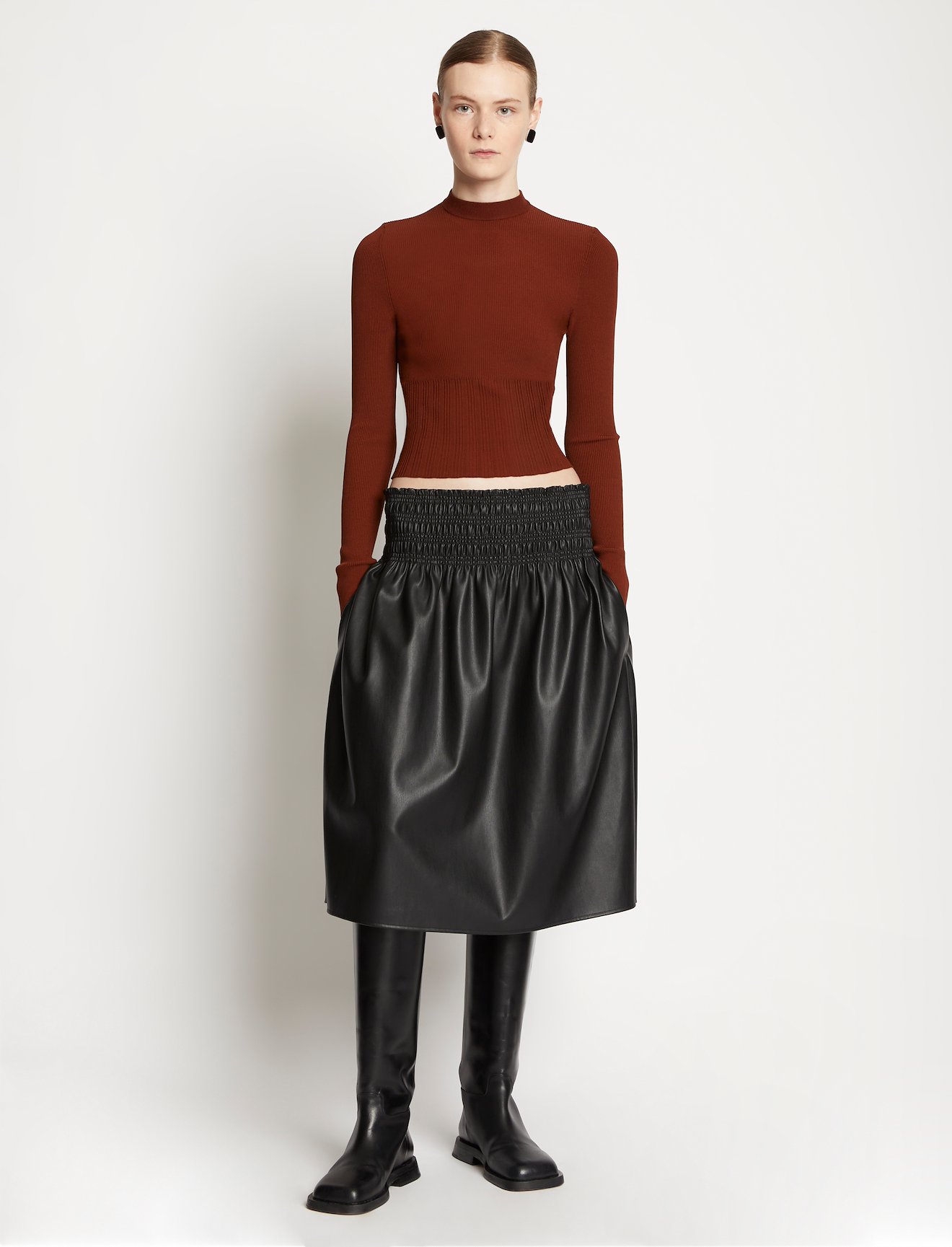 Long Sleeve Knit Top #1