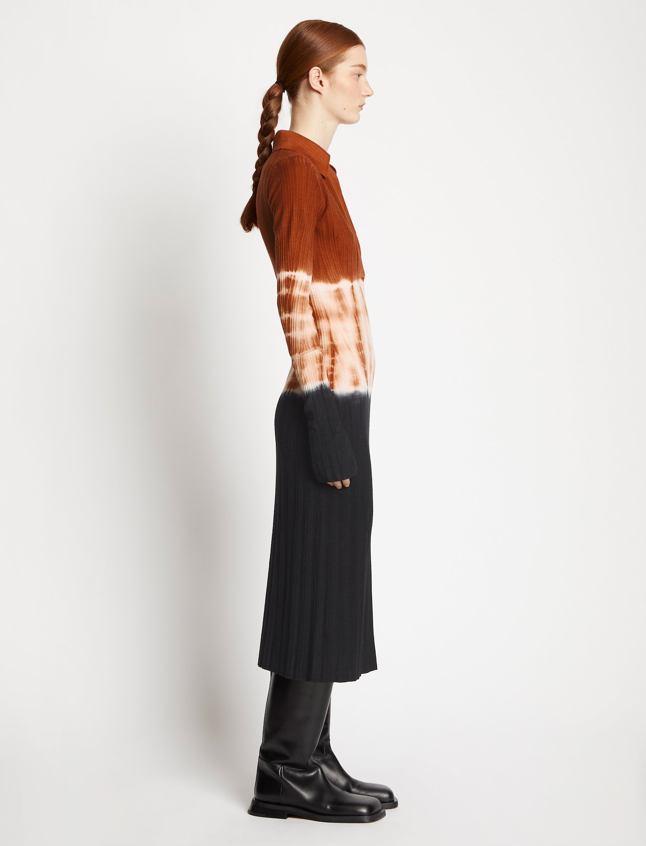 Dip Dye Knit Dress #1