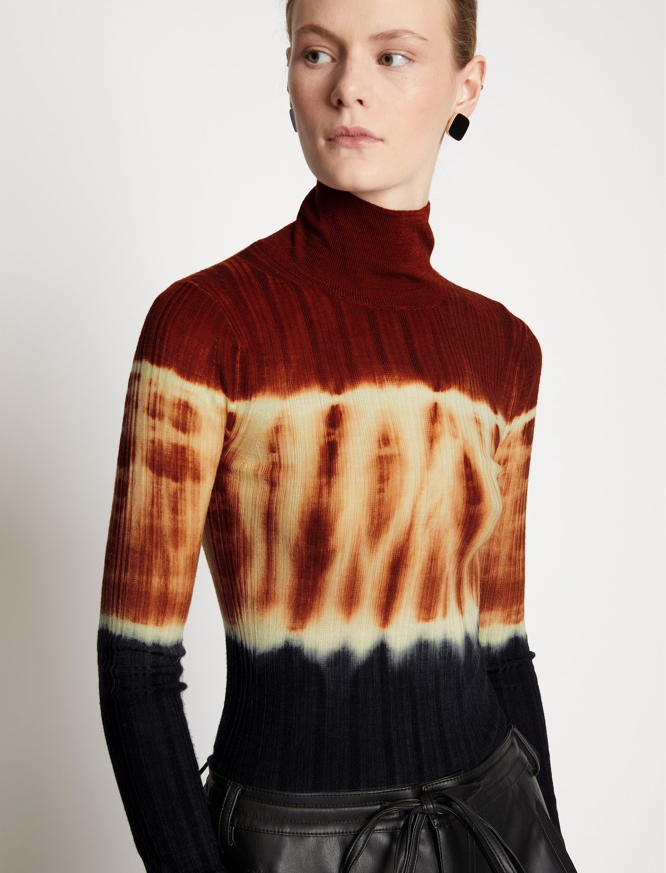 Dip Dye Turtleneck #4