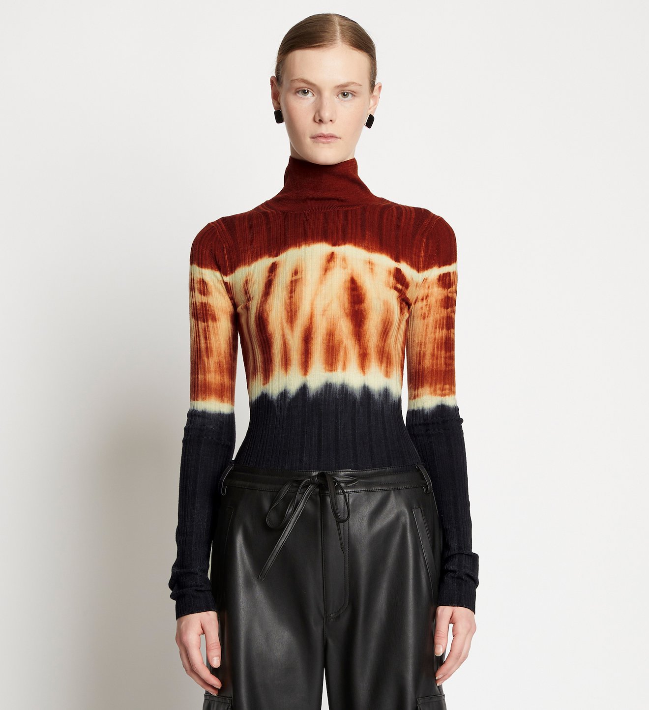 Dip Dye Turtleneck