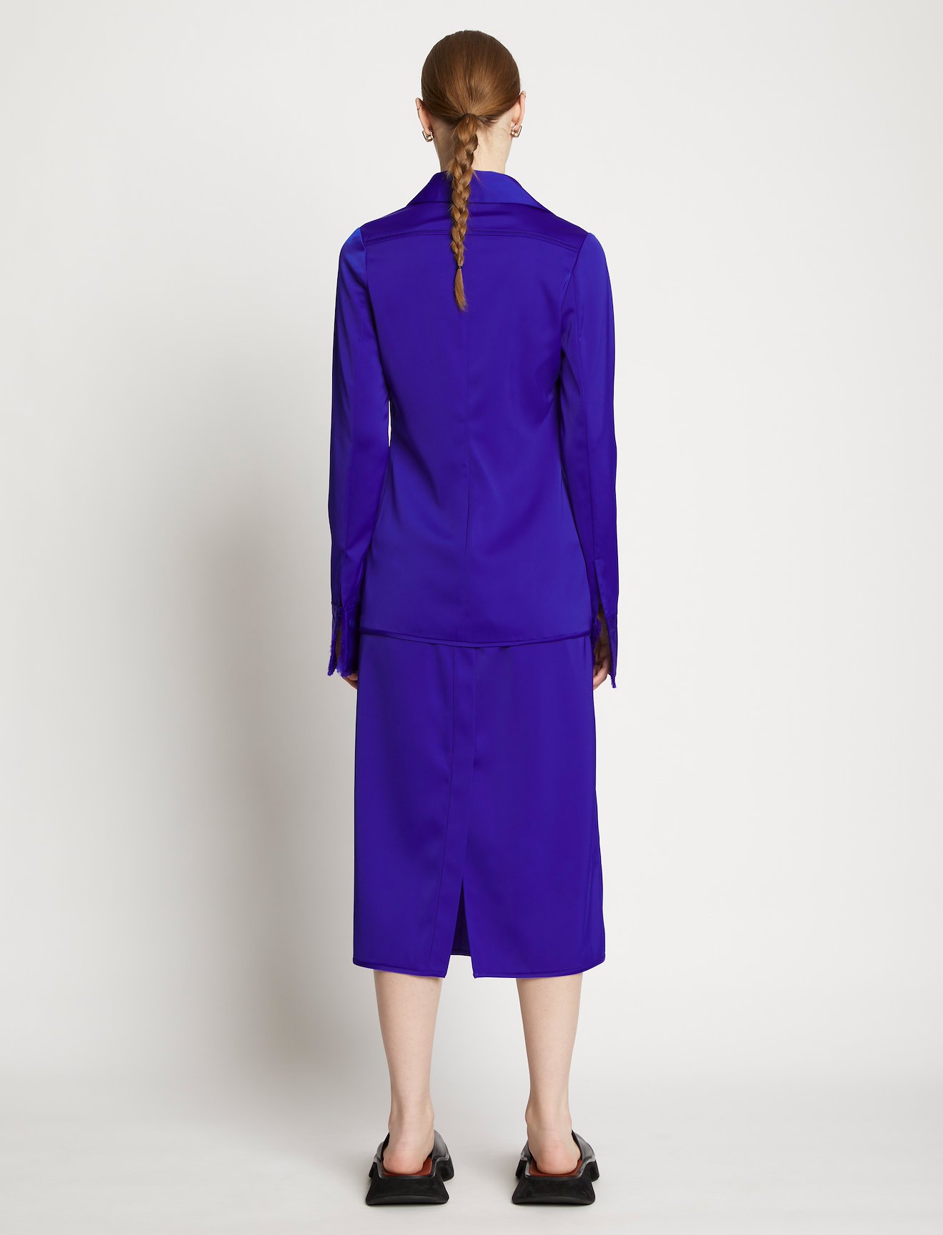 Stretch Satin Shirt #3