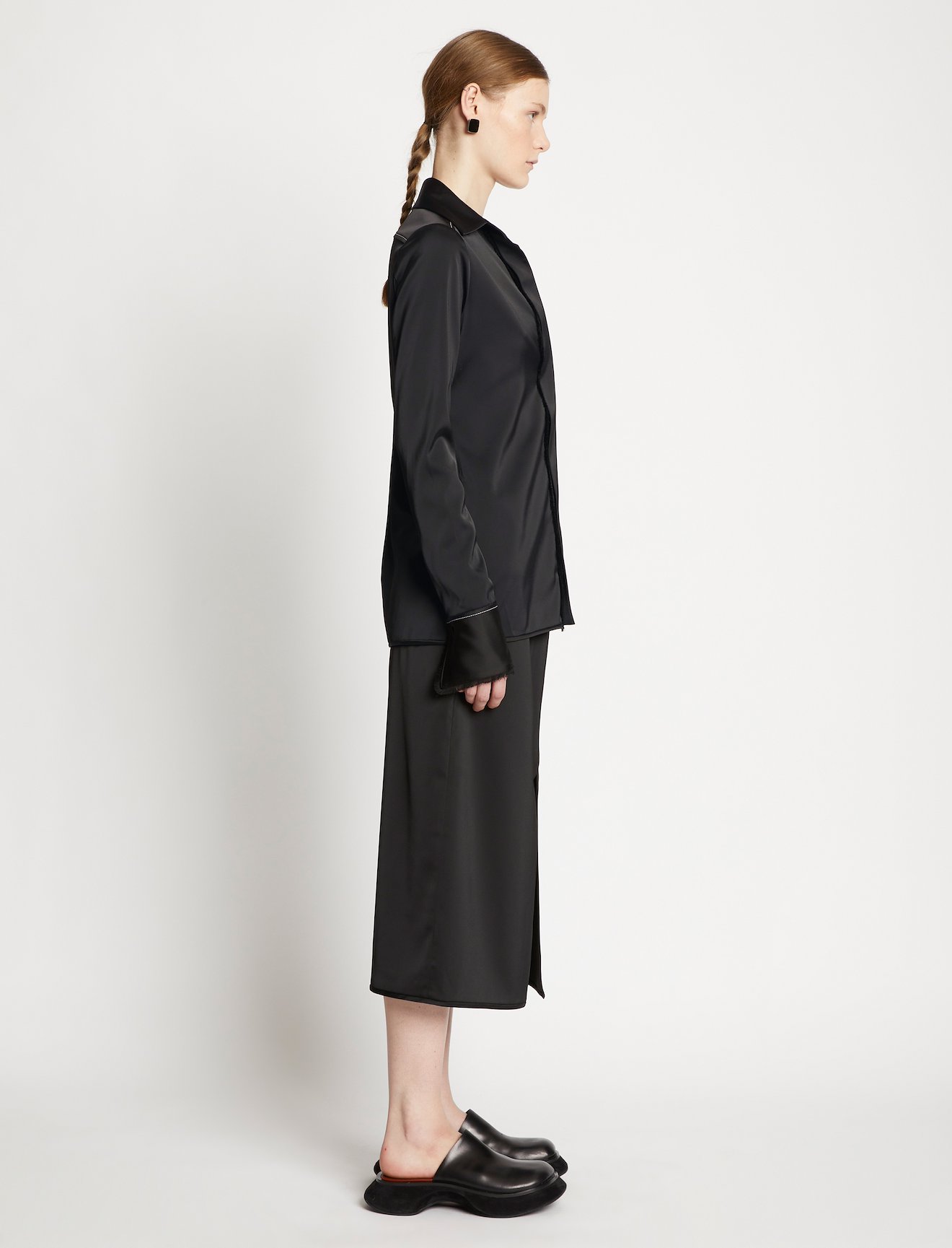 Stretch Satin Shirt #2