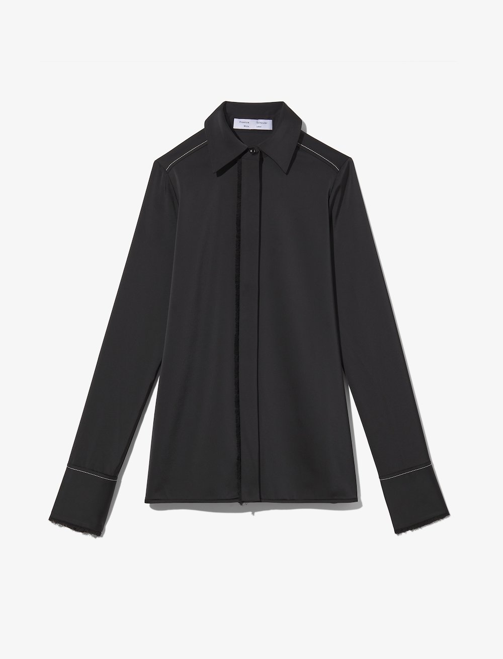 Stretch Satin Shirt