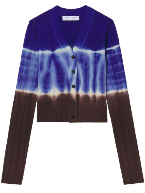 Proenza Schouler White Label Dip dye-print cardigan Women