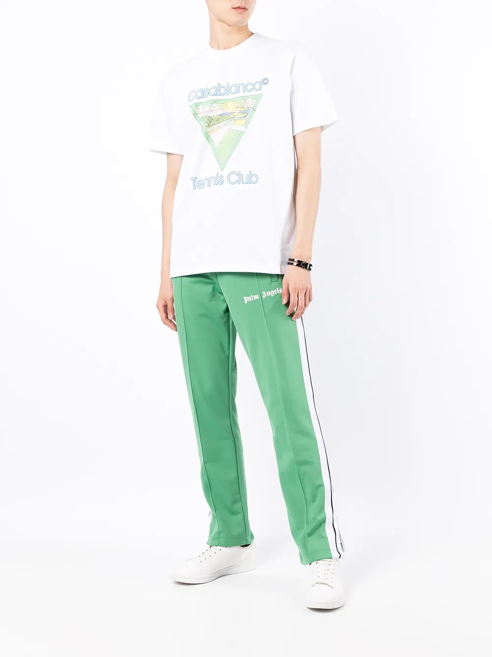 фото Casablanca футболка с принтом tennis club