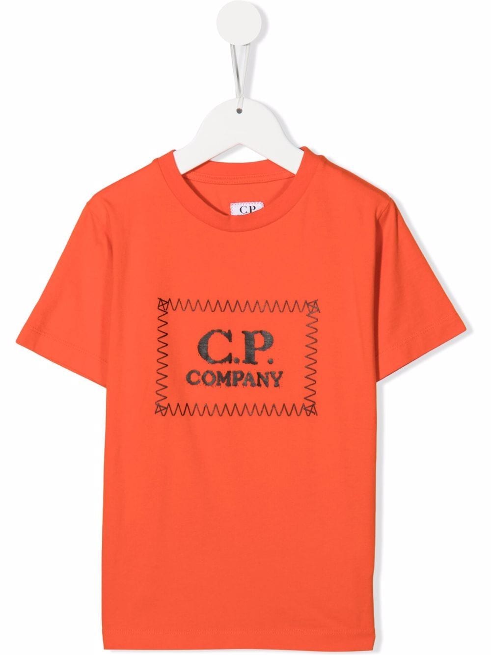 

C.P. Company Kids logo-print T-shirt - Red