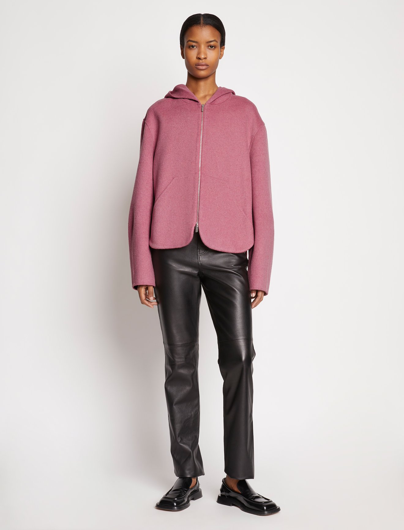 Melton Hooded Jacket #1