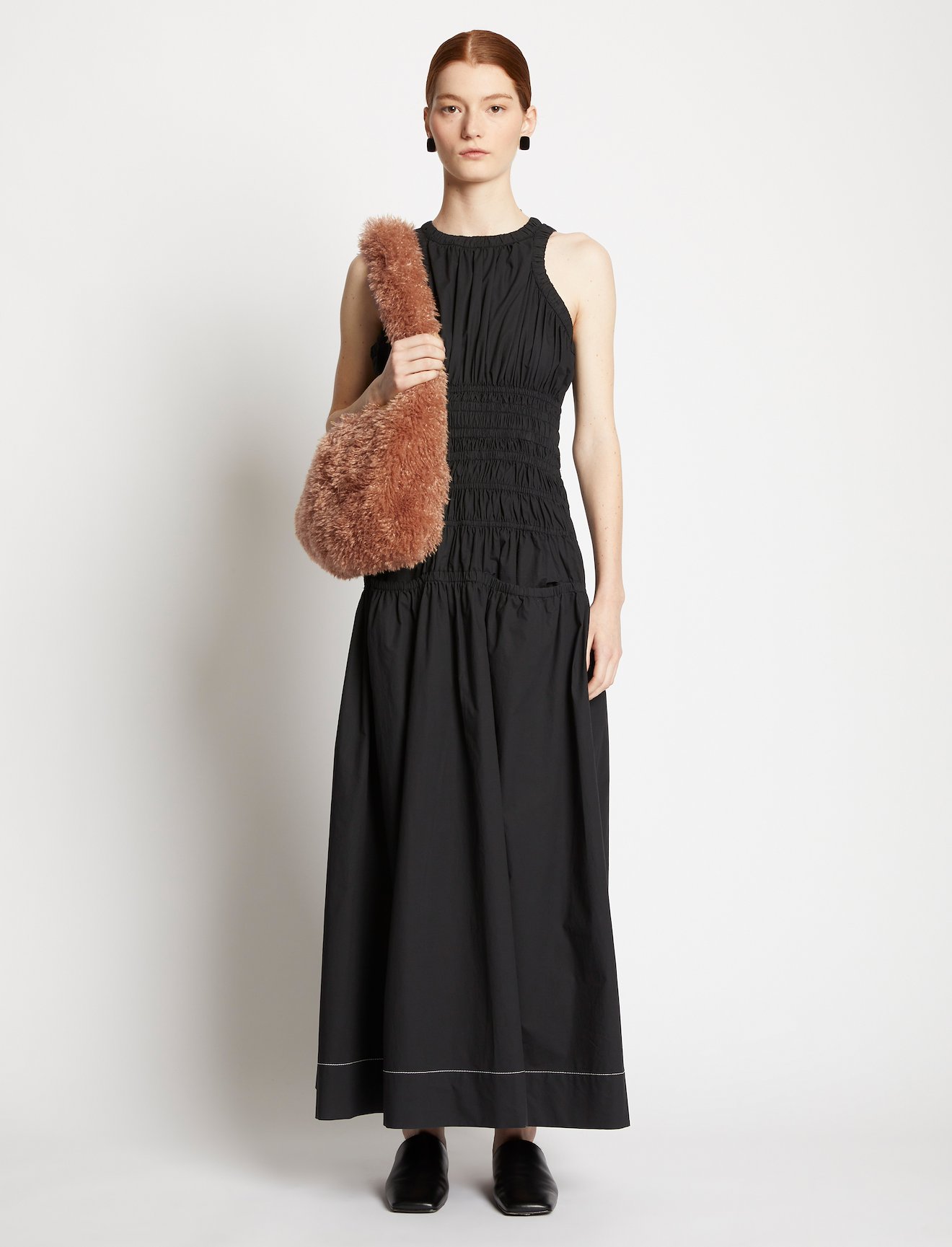 Faux Shearling Hobo #5
